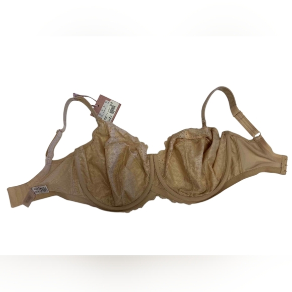 Panache NWT Full Cup Envy Balconnet Bra Lace Nude Size 32JJ - Picture 3 of 6